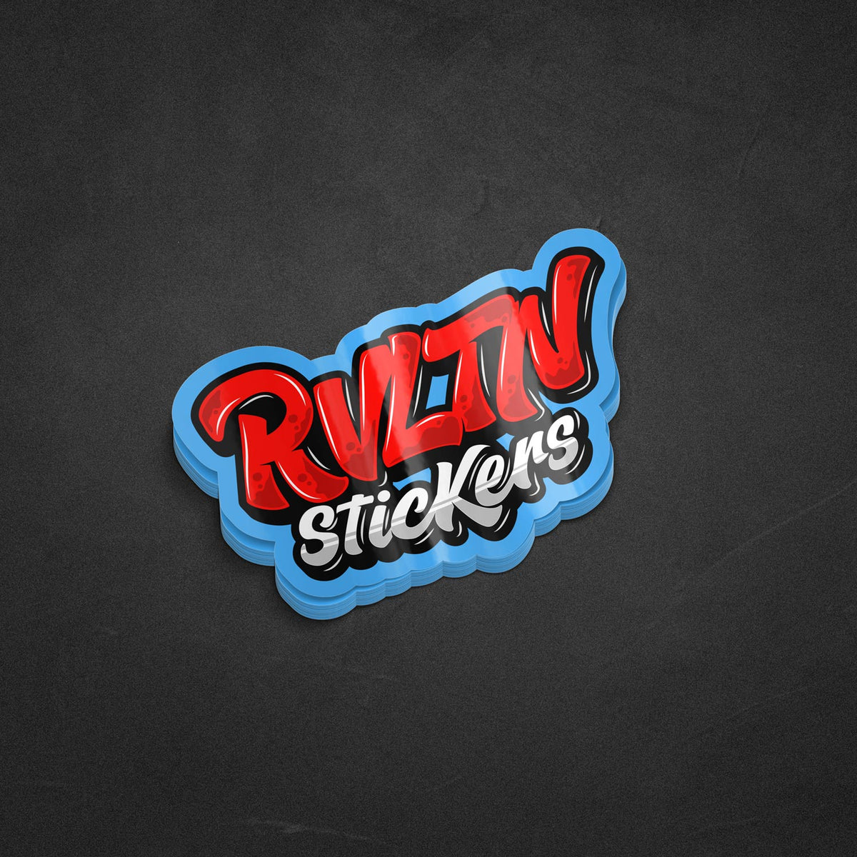50 Premium Die Cut Stickers 3" por $39